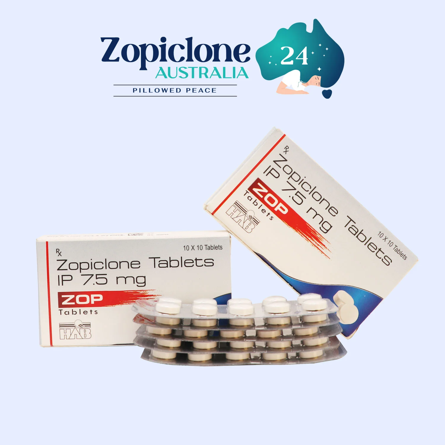 Zopiclone Tablets 7.5mg in Australia