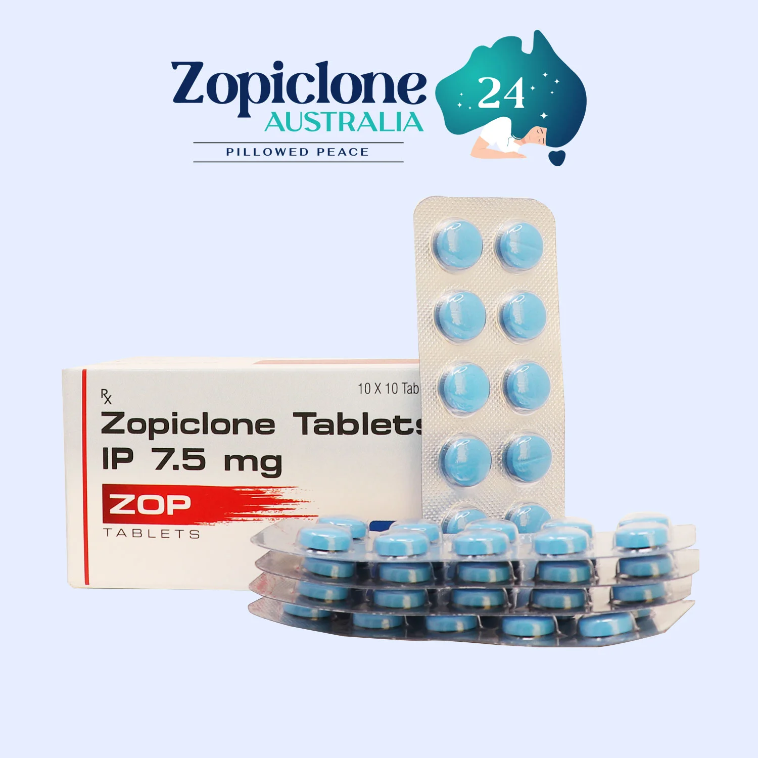 Zopiclone tablets in Australia
