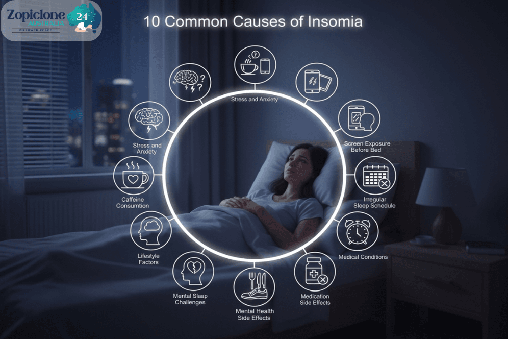 Why Can’t I Sleep at Night? 10 Common Causes of Insomnia
