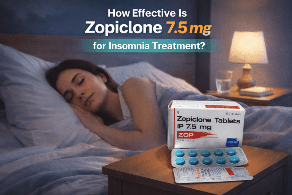 How Effective Is Zopiclone 7.5 mg for Insomnia Treatment?