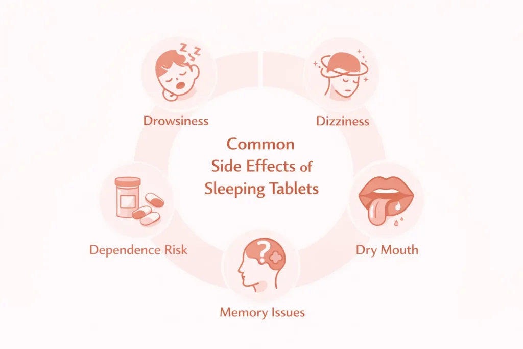 Common side effects of sleeping tablets