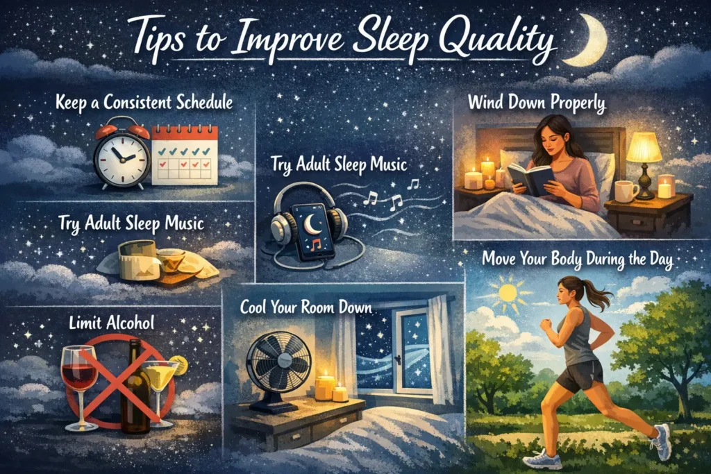 Tips for better sleep quality