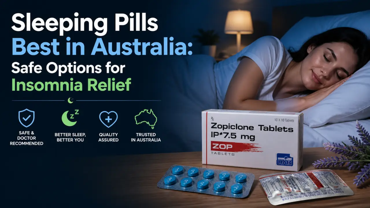 Sleeping Pills Best in Australia: Safe Options for Insomnia Relief