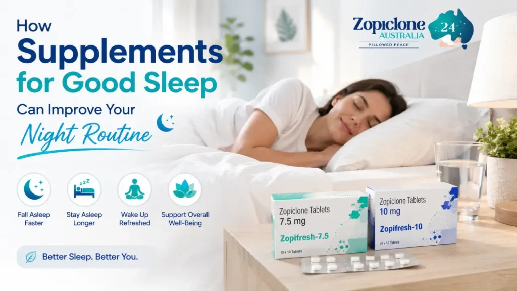 How Supplements for Good Sleep Can Improve Your Night Routine