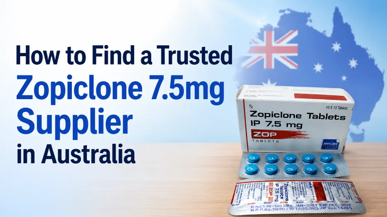 Zopiclone 7.5mg supplier in Australia