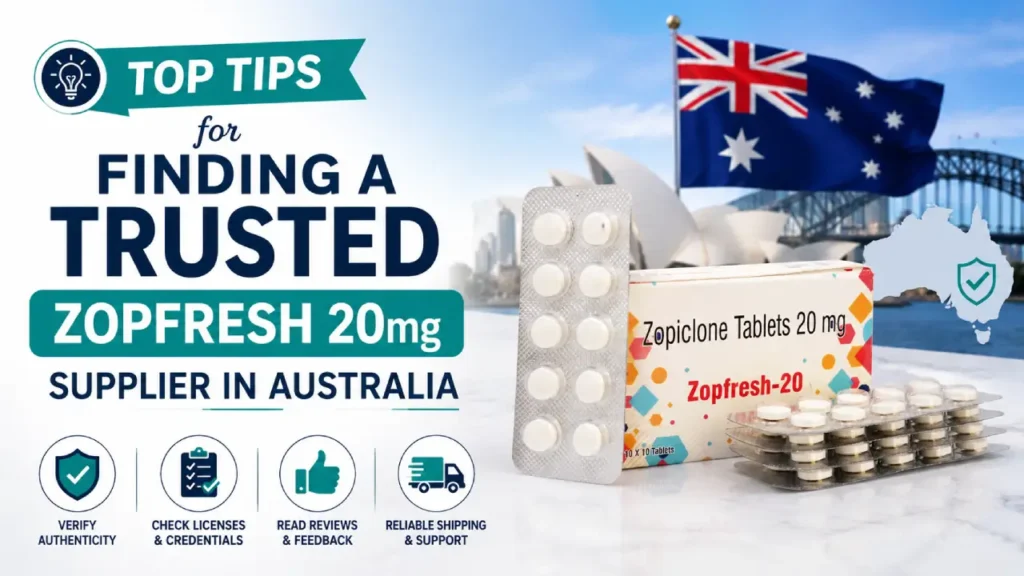 Top Tips for Finding a Trusted Zopfresh 20 mg Supplier in Australia