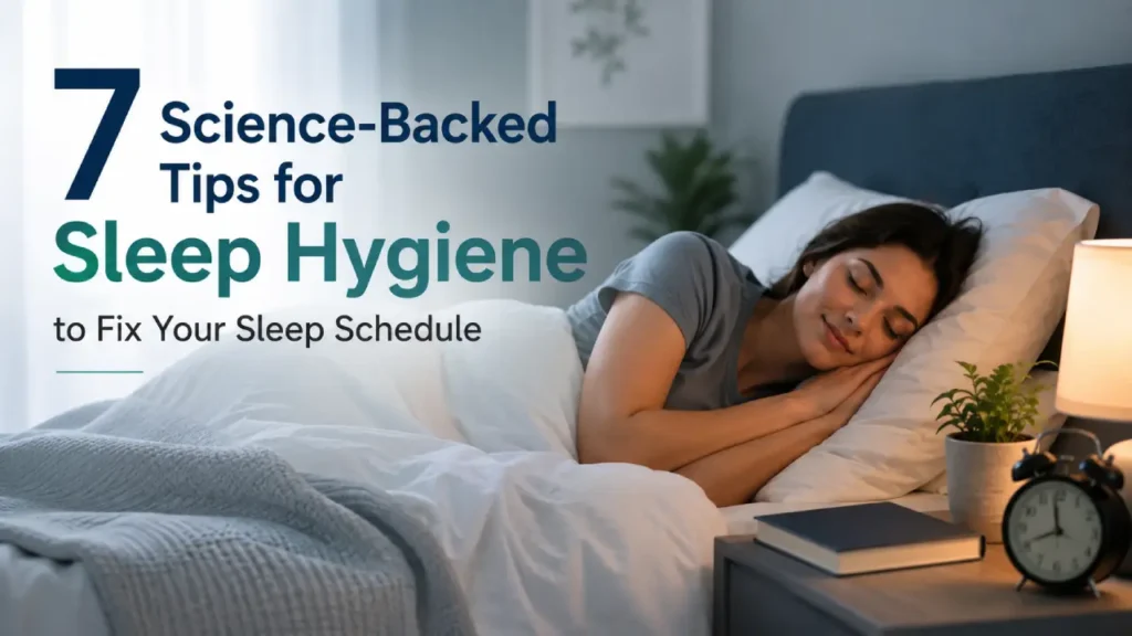 7 Science-Backed Tips for Sleep Hygiene to Fix Your Sleep Schedule