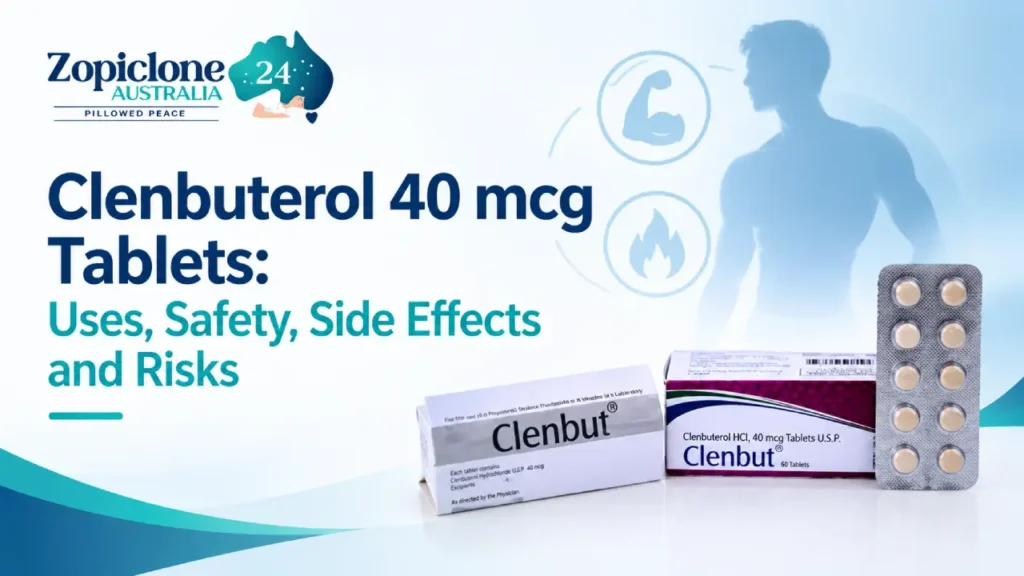 Clenbuterol 40 mcg Tablets: Uses, Safety, Side Effects and Risks
