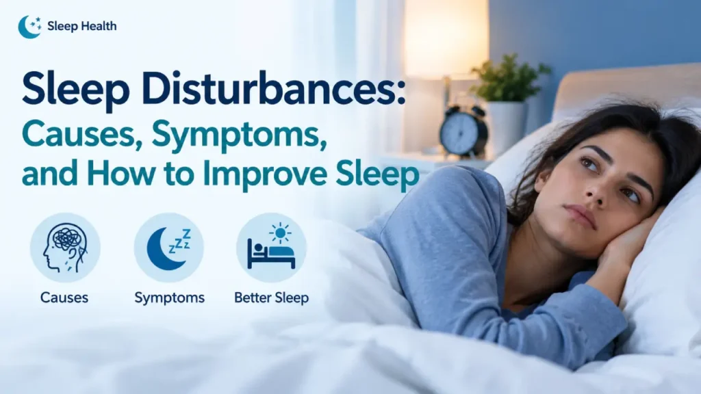 Sleep Disturbances: Causes, Symptoms, and How to Improve Sleep